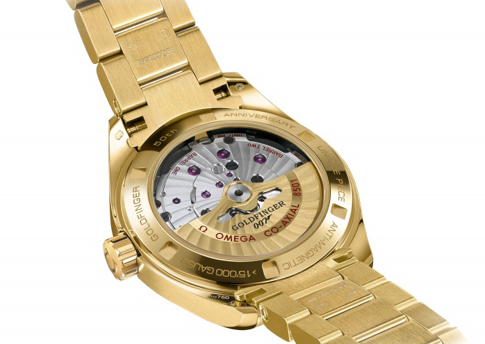 Omega Seamaster Aqua Terra Goldfinger Replica